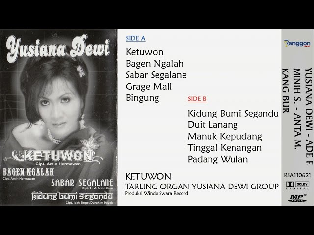 [Full] Album Ketuwon - Yusiana Dewi (Anta Maulana); Minih Sulastri; Ade Fury; Kang Bur | 2008 class=