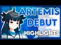 Artemis debut stream best moments 🦈 ARTEMIS OF THE BLUE HIGHLIGHTS 💙