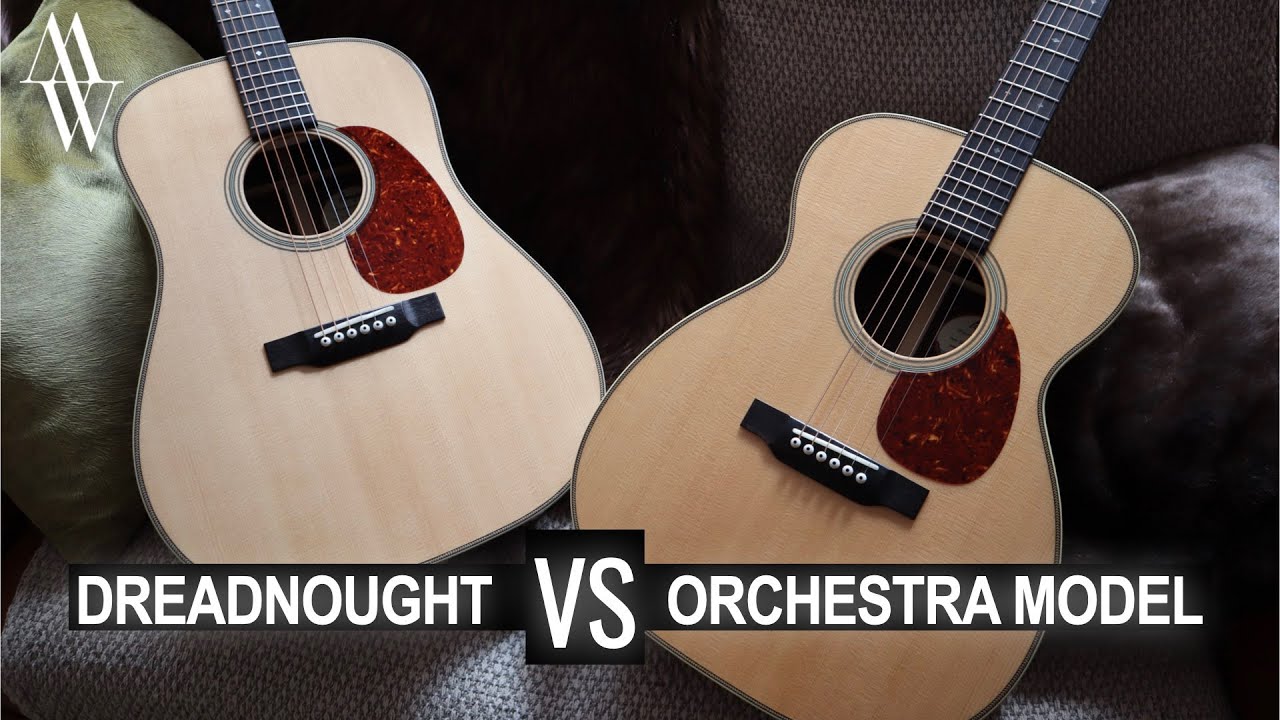 DREADNOUGHT OR OM? Which Acoustic Guitar to choose? Bourgeois Touchstone series