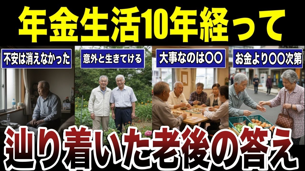 【人生の教訓】年金生活10年経って辿り着いた老後の答え　口コミ22選紹介します　#高齢者  #口コミ