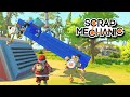 Сделал ГИБРИДНЫЕ колеса! Что получилось? | SCRAP MECHANIC