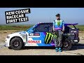 Ken Block Drives His New Ford Escort Cossie Racecar!