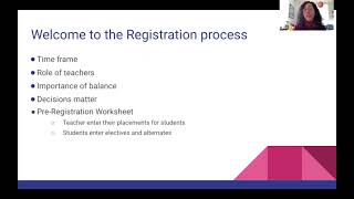 Freshman Course Registration