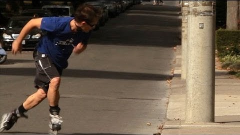 How To Rollerblade Backwards - Inline Skating Backward Tutorial By Bill Stoppard