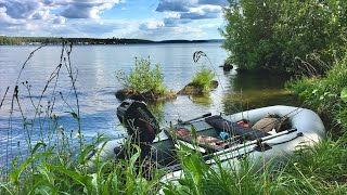 Стрим с Белоярки! Рыбалка на спиннинг с лодки онлайн