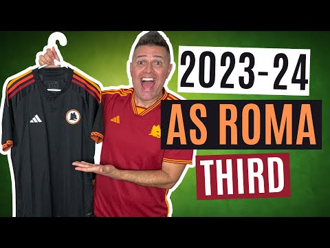 🐺 JERSYE OF THE YEAR 🔥 Adidas 2023-24 AS Roma Third Shirt Review
