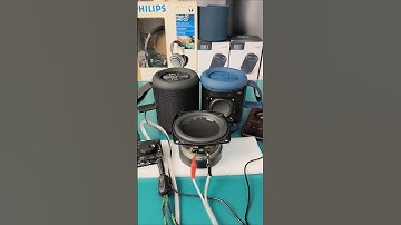 Add a subwoofer to my Bluetooth speaker #diy #funny