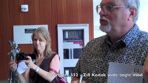 Kodak Zi8 wide angle lens mod