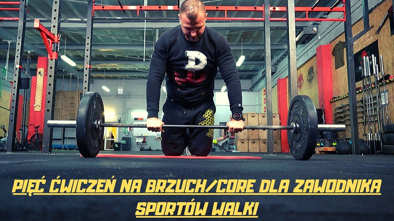 PIĘĆ ĆWICZEŃ NA BRZUCH/CORE DLA ZAWODNIKA SPORTÓW WALKI