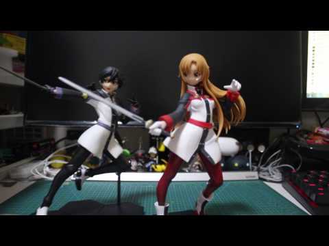 SEGA Jamma Sword Art Online: Ordinal Scale, Kirito and Asuna (unboxing)