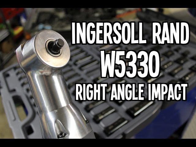 Ingersoll Rand W5330 Cordless Right Angle Impactool - YouTube