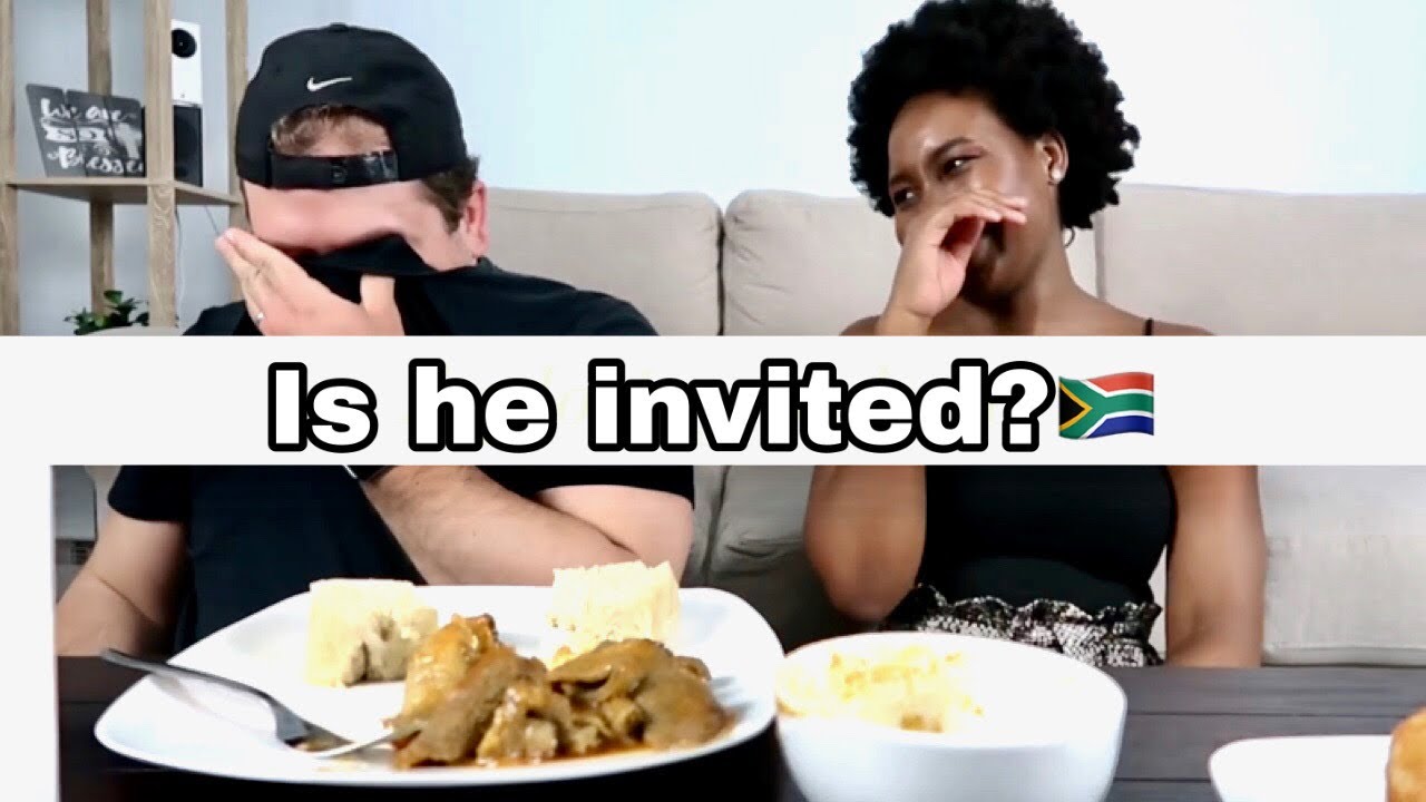 MY HUSBAND TRIES SOUTH AFRICAN “SOUL FOOD” FOR THE FIRST TIME! |South African YouTuber.