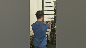 High row with external rotation