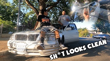 misas ls400 gets some much needed love!!!(badgeless grill and clear side markers)