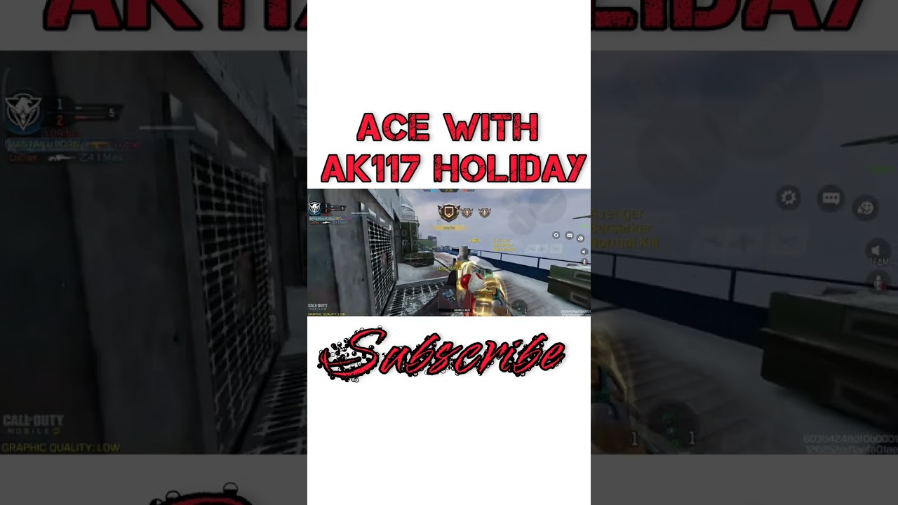 ace with ak117 holiday🎄 