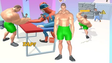 Muscle Rush 💪🏋️‍♂️🦾 Gameplay All Levels Walkthrough iOS,Android New Game Update