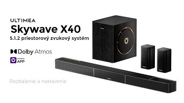 SK -Skywave X40 Soundbar Unboxing and Operation Tutorial Video
