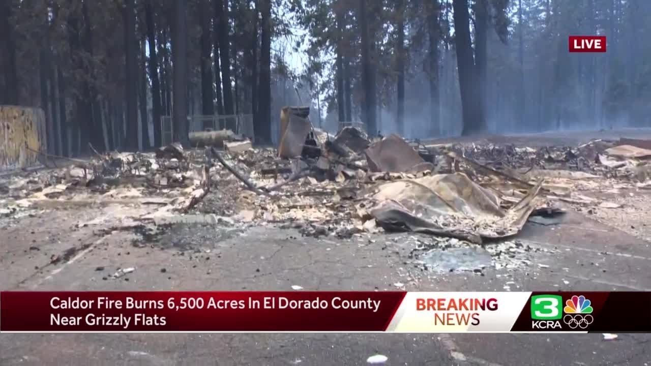 UPDATES: Over 6500 People Under Evacuation Order In Caldor Fire