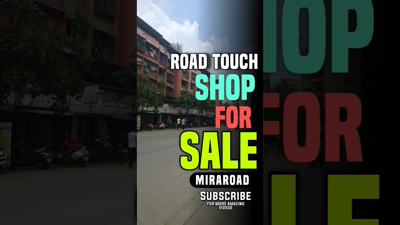 Shop For Sale In Mira Road/ Prime Location Close To Upcoming Metro 