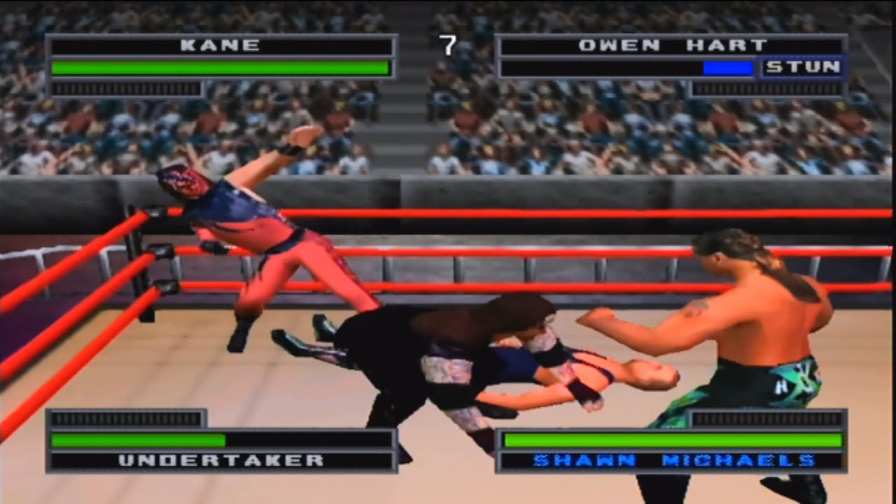 Let's Play WWF Warzone [N64] Part 10- Royal Rumble Gauntlet [Final ...
