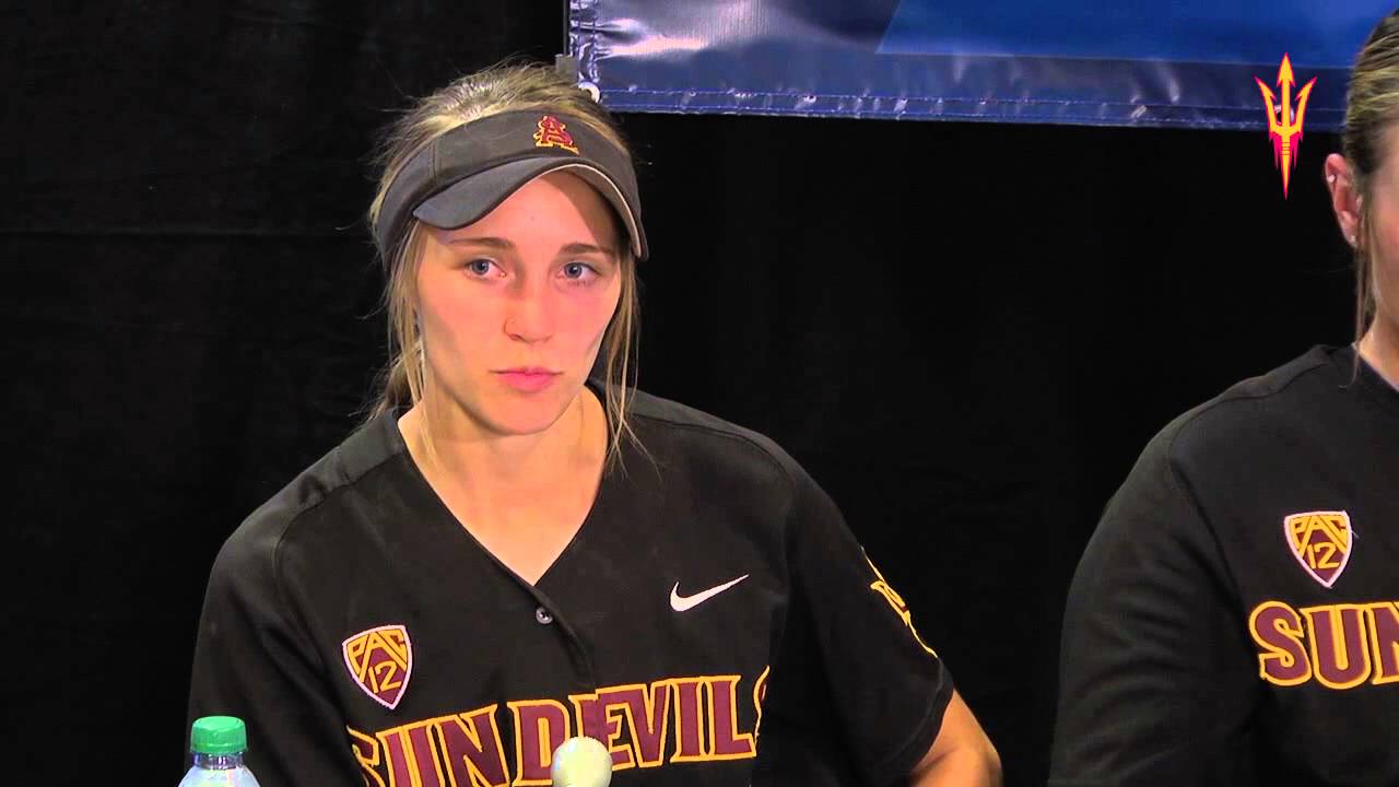 ASU Softball Post Game Interview v 19 May 2013 YouTube