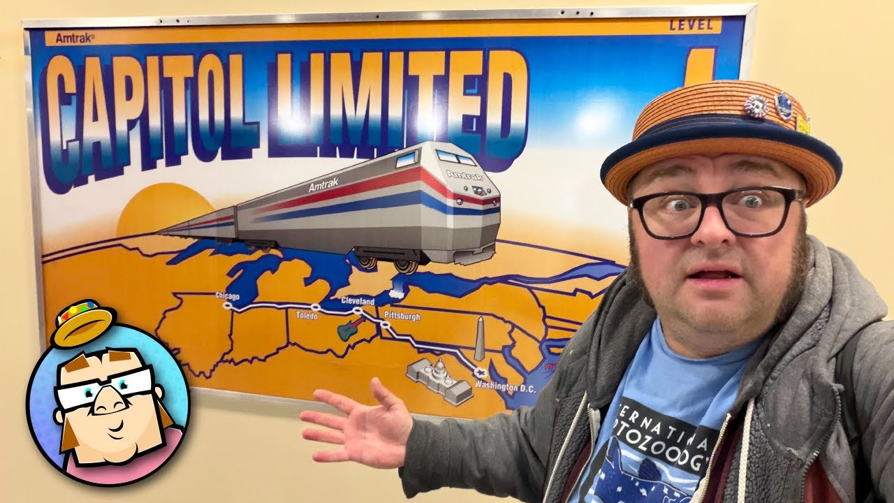Riding the Floridian - Formerly the Capitol Limited - Amtrak Adventure -Exploring Chicago's Pedway