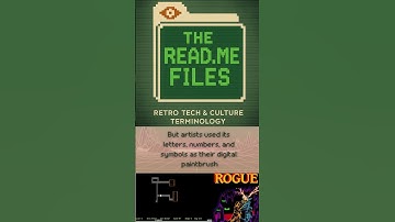 The READ.ME Files: What is ASCII?   #didyouknow #retrogaming #retro