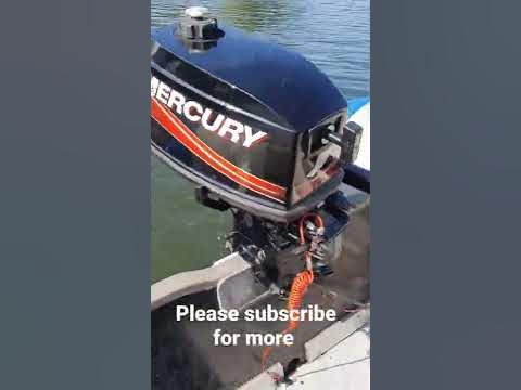 5 hp mercury 2 stroke - YouTube