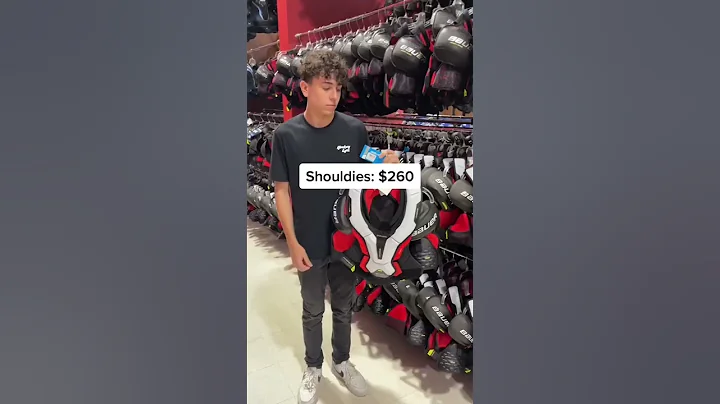 BUYING THE MOST EXPENSIVE SET OF HOCKEY EQUIPMENT ...