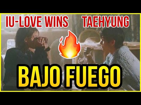 BAJO FUEGO🔥 El póster 'Love Wins' de IU con Tae genera Controversia sobre el título de la canción‼