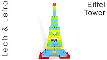 Blocks Eiffel Tower | Relaxing Original Sounds | Eiffel Tower