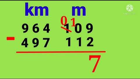 SUBTRACTION OF METRIC MEASURES #metric measures #subtraction #class4 #maths