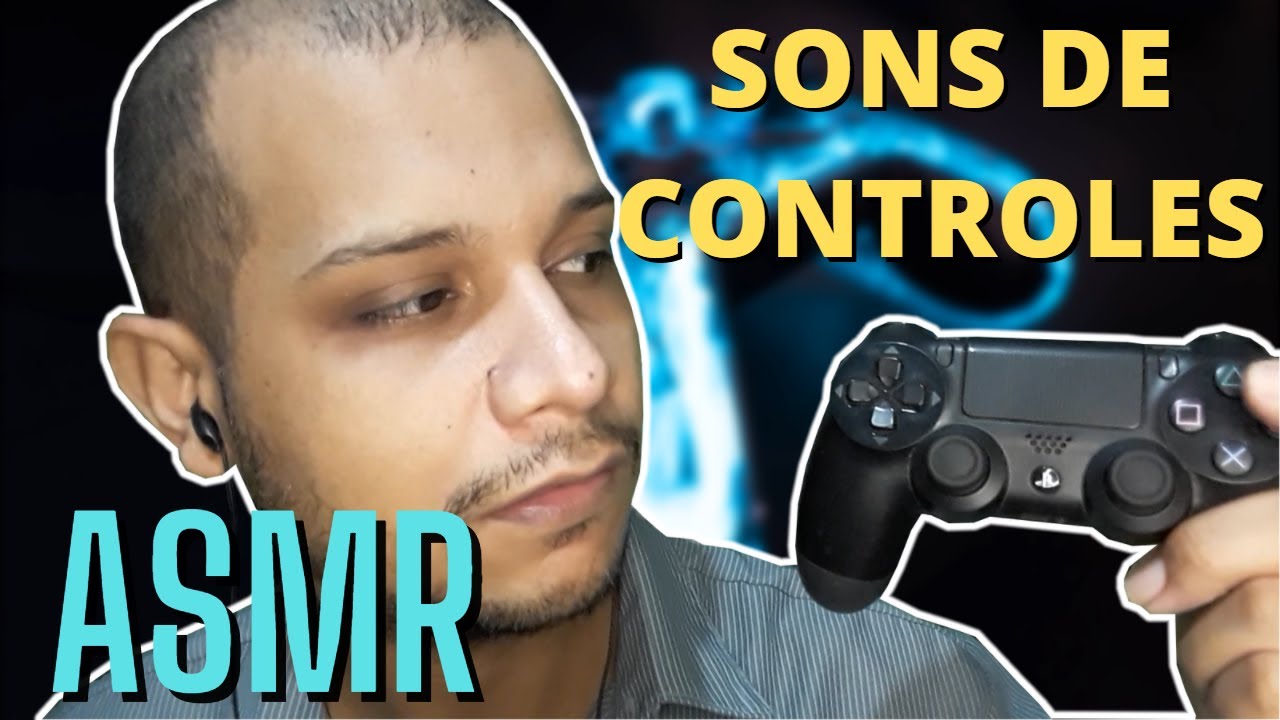 ASMR  sons com controles de PS4 - XBOX 360 - N64