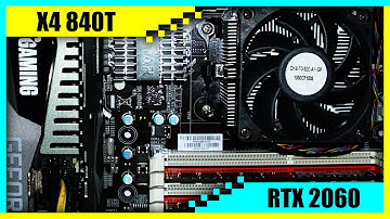 X4 840T + RTX 2060 Gaming PC in 2022 | Tested in 5 Games