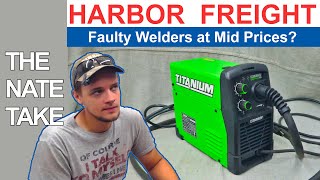 Harbor Freight Easy Flux Titanium 125 Welder Review #harborfreight #toolreviews #welding