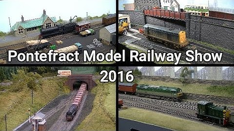 Pontefract Model Railway Show 2016