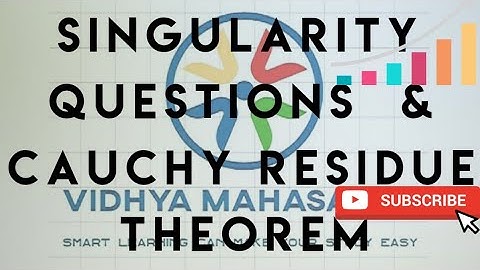 SINGULARITY QUESTIONS 🔥 😀& CAUCHY RESIDUE THEOREM 🔥👍🙏. #BSc5thSem #BA5thSem❣️💐.