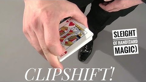 CLIPSHIFT Color Change|Hard Sleight of Hand #shorts