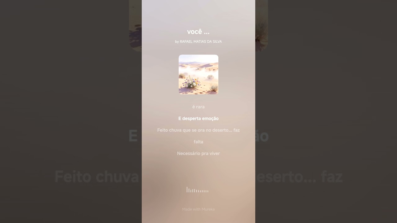 você... música nova, mpb, samba e pagode romântico