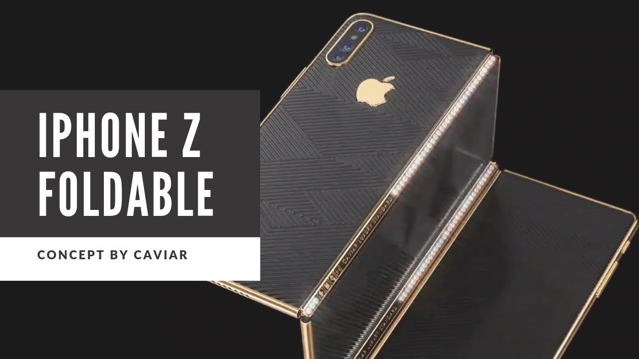 Iphone Z A Foldable Concept Phone By Caviar Know Everything Youtube