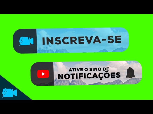 Inscreva-se Chroma Key [COM NOVAS MUDANÇAS] 🎬 17 