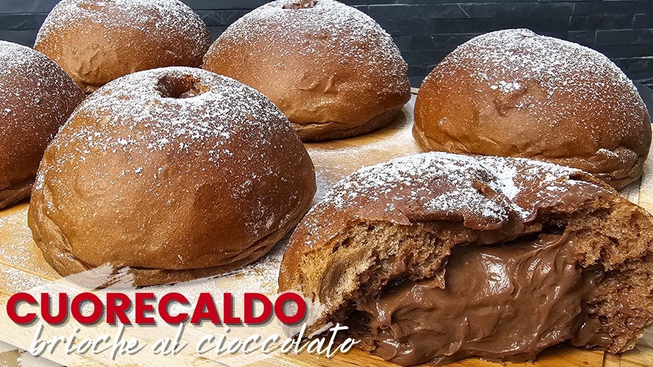 CUORECALDO | Sofficissima brioche al cacao e cioccolato | Nato dall'idea di Zio Rocco (Cannavino)