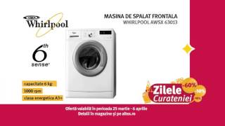 Reclamă Altex - Mașină De Spălat Whirpool - Martie 2016