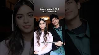 the costars with TOO much chemistry in interviews💀 #shorts