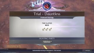 [Top2] Charrogg Dauntless Trial 0:25 Tempest Hammer Solo