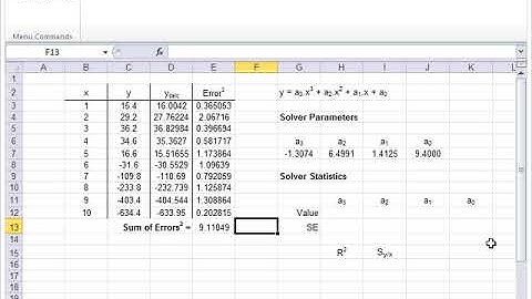 Using the Solver Statistics add-in for Excel
