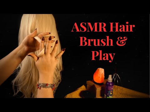 ASMR - Quiet Hair Brushing/Hair Play