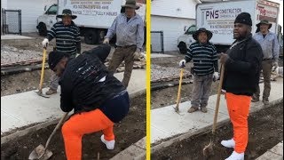 Fatboy SSE Shows Construction Workers How It's REALLY Done! screenshot 5