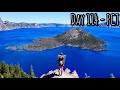 Day 114 on The Pacific Crest Trail, Crater Lake