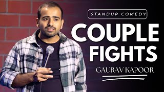 COUPLE FIGHTS | Gaurav Kapoor | Stand Up Comedy | Audience Interaction image